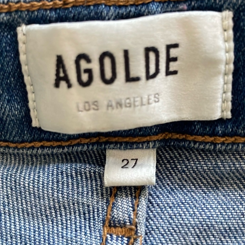 AGOLDE Sophie Mid Rise Ankle Skinny jeans, size 27 - Picture 2 of 12